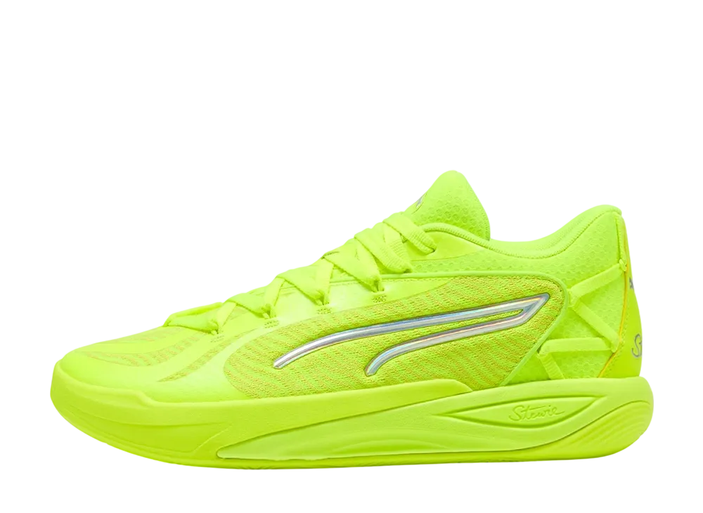 プーマ ウィメンズ ステューウィー4 フローレス "ライムスクイーズ/ライムシェーン"
