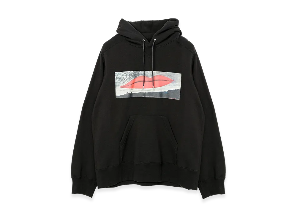 sacai Man Ray Print Hoodie "Black"