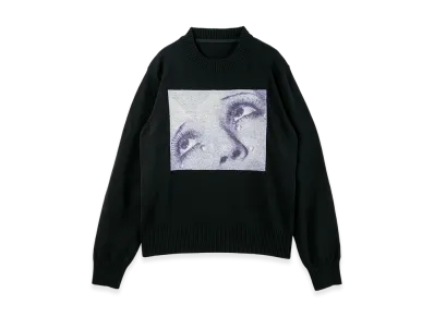 sacai Man Ray Knit Pullover "Black"