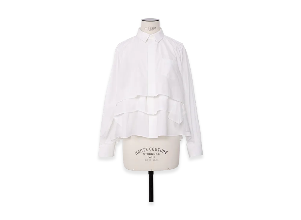 sacai Poplin Shirt "Off White"