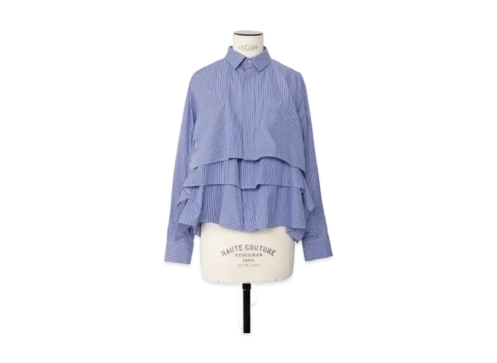 sacai Poplin Shirt "Stripe Mix"