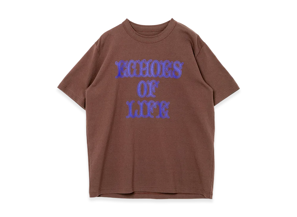 sacai ECHOES OF LIFE T-Shirt "Brown"