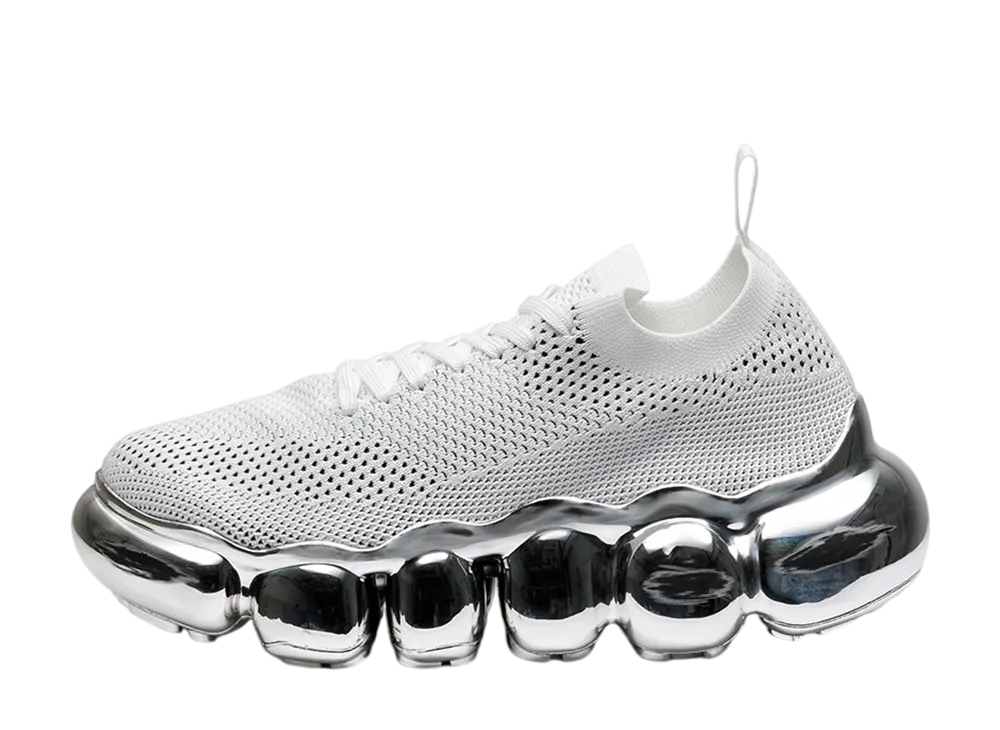 grounds JEWELRY CHROME "White Black/Chrome"