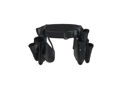 Supreme Occidental Leather Tool Belt "Black"