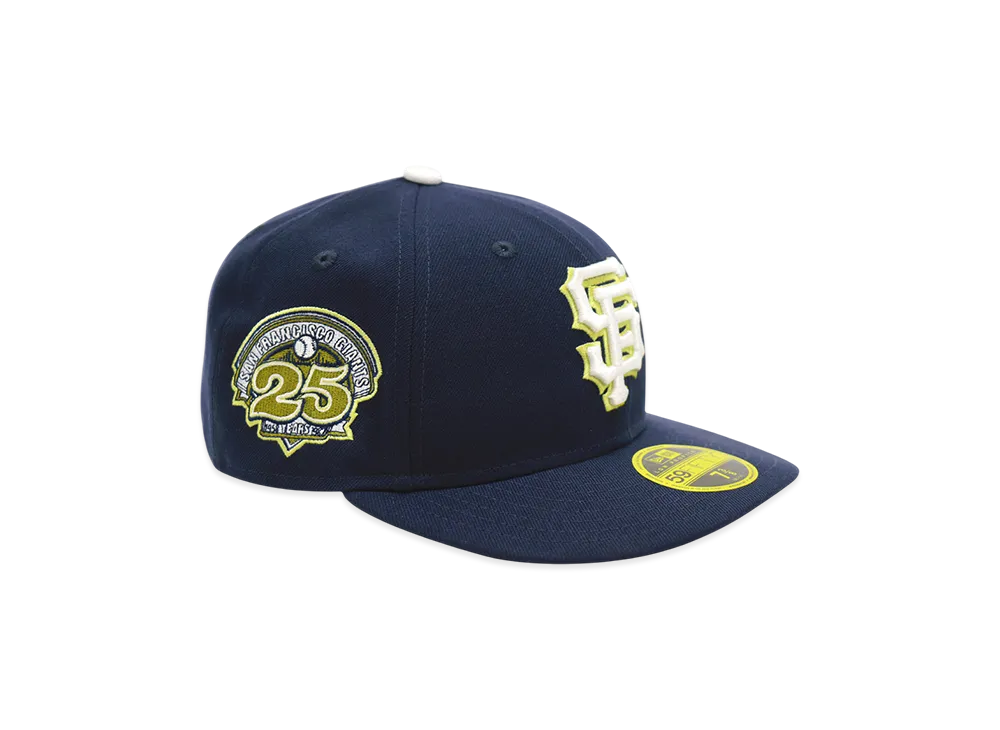 NEW ERA x THE CAP 'Elegant Oasis' LP59Fifty San Francisco Giants "Navy"