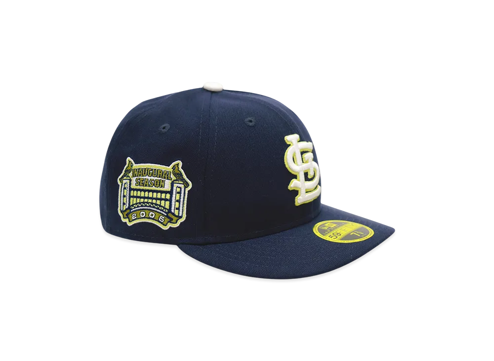 NEW ERA x THE CAP 'Elegant Oasis' LP59Fifty St. Louis Cardinals "Navy"