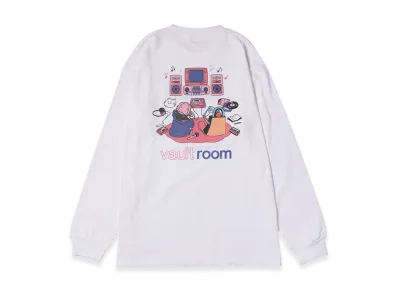 VAULTROOM x nqrse L/S Tee "White"
