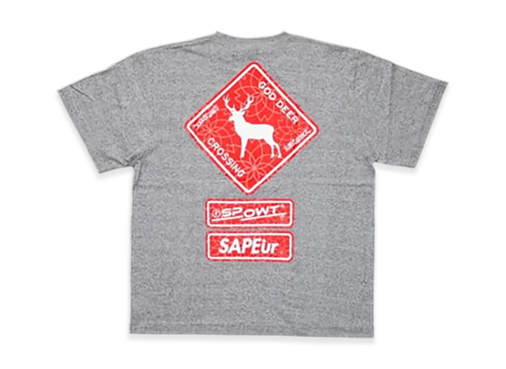 SAPEur x Spowt S/S Tee "Gray"