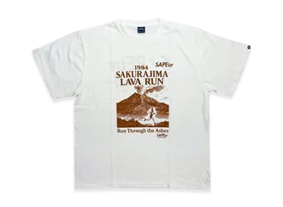 SAPEur Cargo Run Finisher Tee Kagoshima S/S Tee "White"
