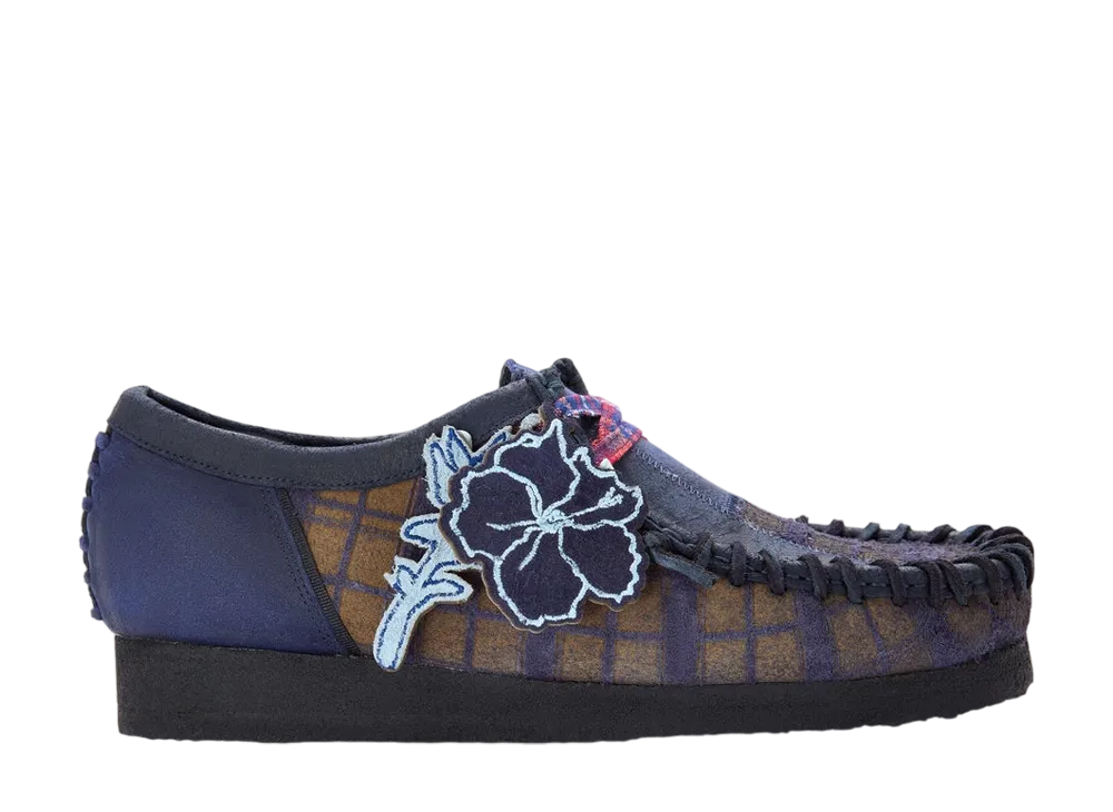 Nicholas Daley × Clarks Wallabee "Navy Combi"