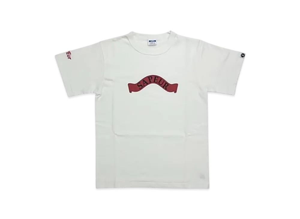 SAPEur Kid's Arch Logo S/S Tee "White"