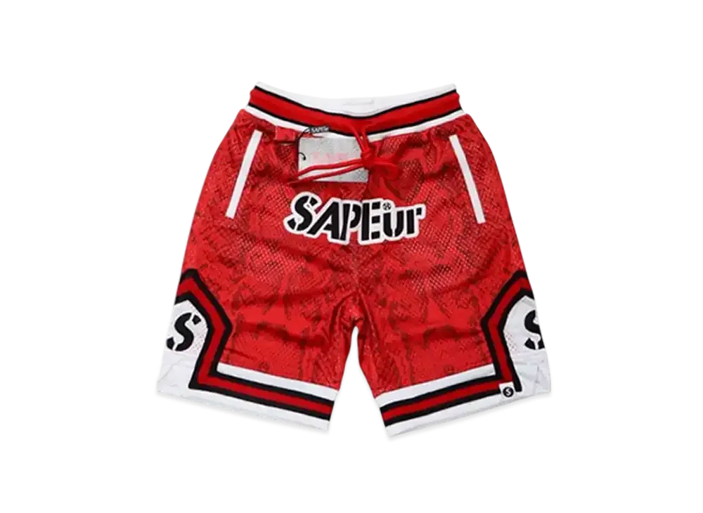 SAPEur Kid's Authentic Shorts "Red"