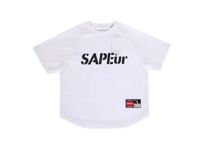 SAPEur Kid's Basic S/S Tee "White"