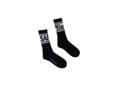 SAPEur Band Logo Sox "Black"