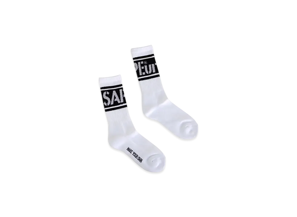 SAPEur Band Logo Sox "White"