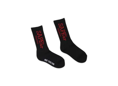 SAPEur Youth Start Logo Socks "Black"
