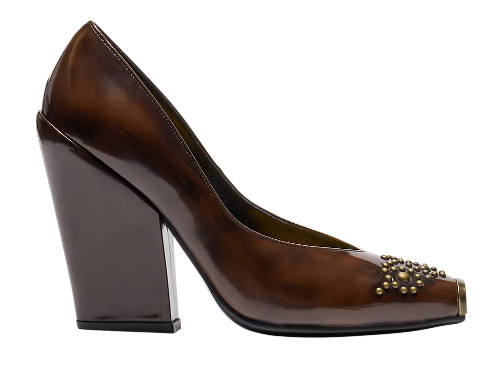 Onitsuka Tiger Women's Tiger Equa Studs "Licorice Brown/Pure Gold"