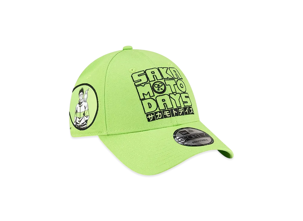 NEW ERA x SAKAMOTO DAYS 9Forty "Light Green"
