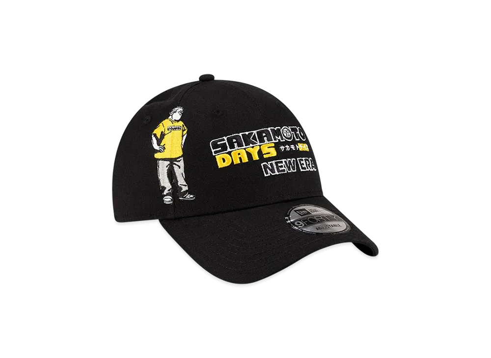 NEW ERA x SAKAMOTO DAYS 9Forty "Black"