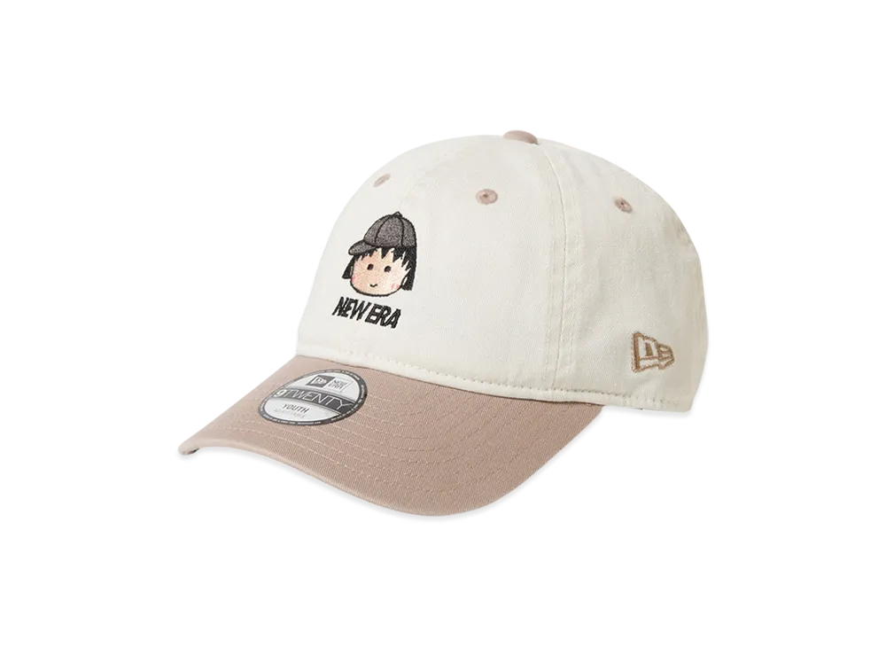 NEW ERA x Chibi Maruko Chan Kids' Youth 9Twenty Maruko "Ivory/Ash Brown"