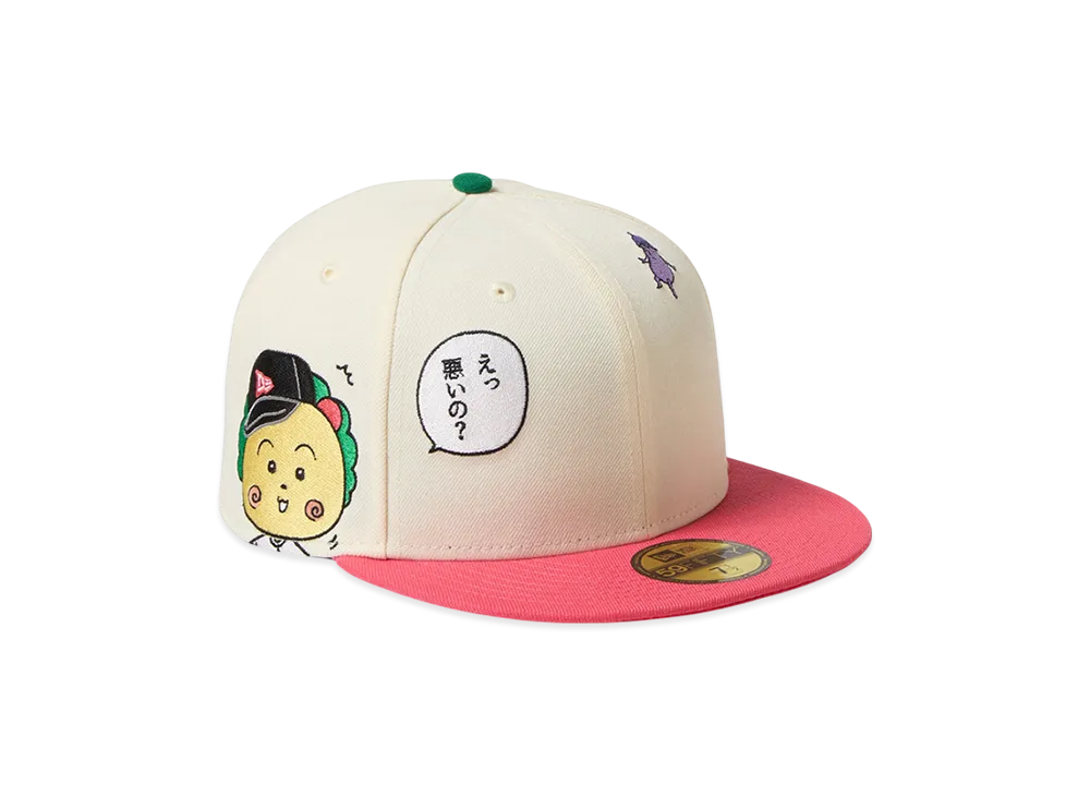 NEW ERA x COJI-COJI 59Fifty "Chrome/Pink"