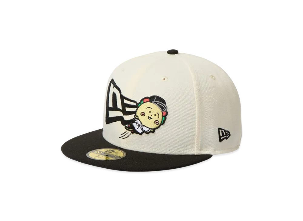 NEW ERA x COJI-COJI 59Fifty Flag Logo "Chrome/Black"