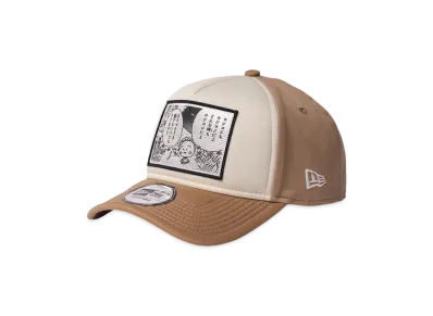 NEW ERA x COJI-COJI 9Forty A-Frame "Chrome White/Camel"