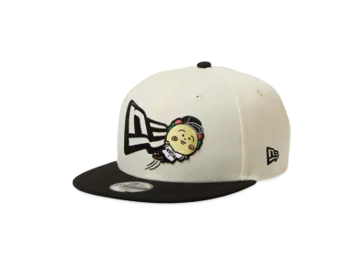 NEW ERA x COJI-COJI Kids' Youth 9Fifty Flag Logo "Chrome White/Black"