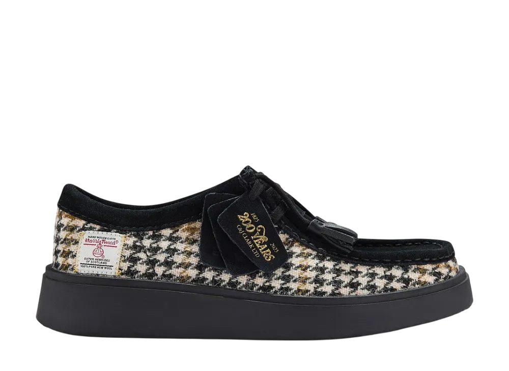 Harris Tweed × Clarks Torview "Black Combi"
