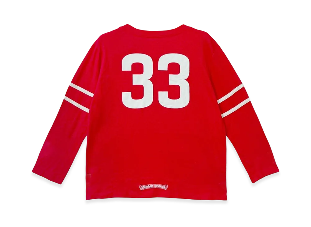 Chrome Hearts 33 Horseshoe L/S T-Shirt "Red"