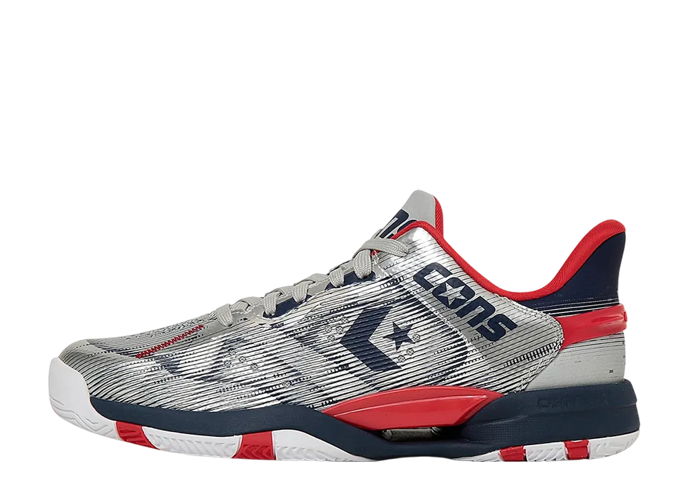 Converse Cons Accelerator Low "Silver/Navy/Red"