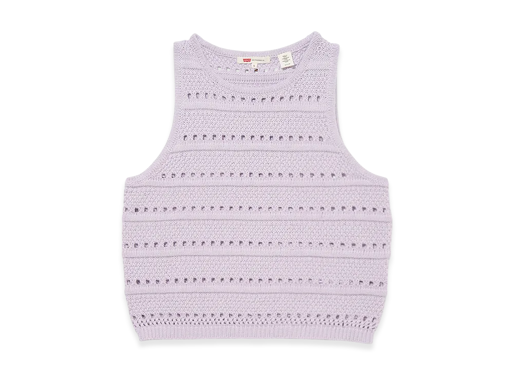 LEVI'S Superbloom Sleeveless Tops "Purple"