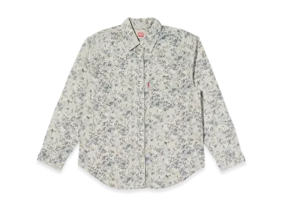 LEVI'S Teodora Western Shirt "Light Gray"