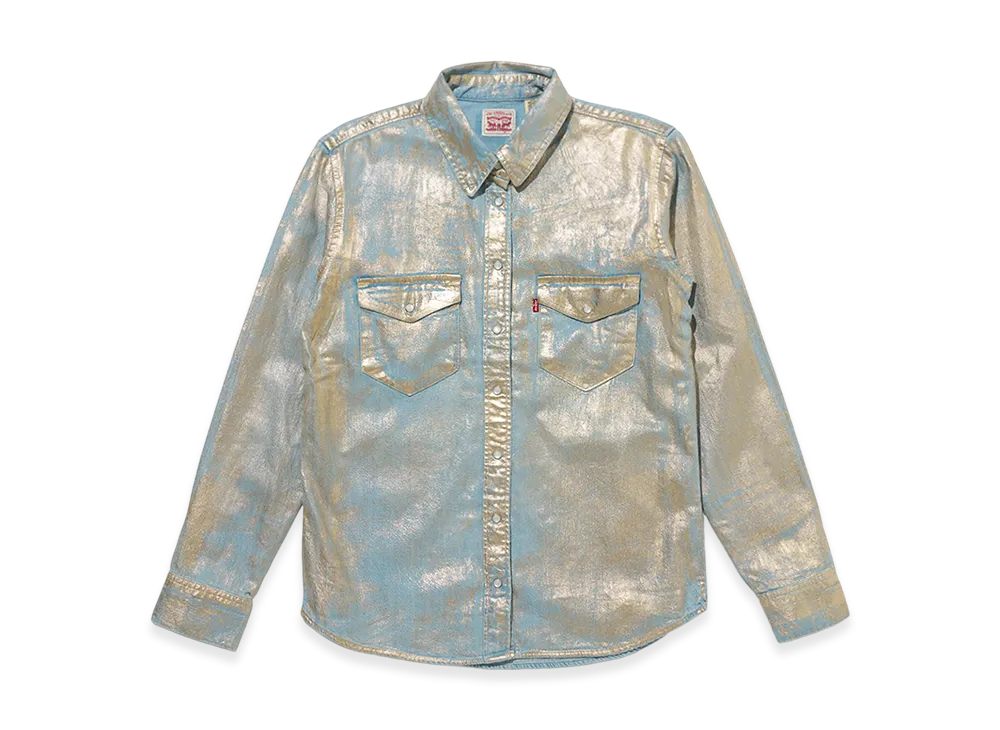 LEVI'S Western Shirt "Medium Indigo"