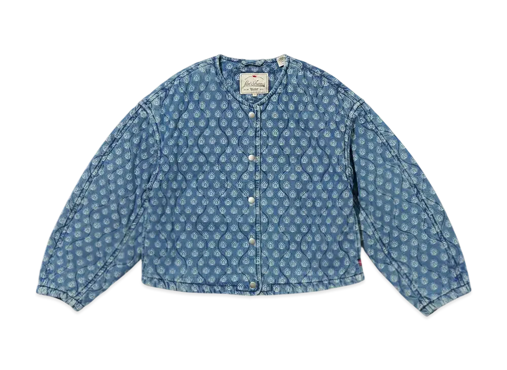 LEVI'S Quilted Liner Shirt "Indigo Blue"