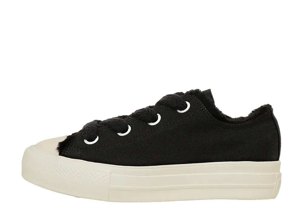 Converse Women's All Star Light PLTS Bigeyelets Manyboa OX "Black"