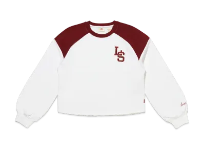 LEVI'S Graphic Crew Neck Sweatshirt "White"