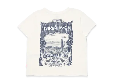 LEVI'S Graphic Box Silhouette T-Shirt "White"