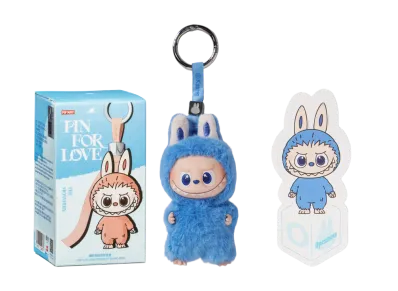 POP MART THE MONSTERS (LABUBU) Pin for Love Series-Vinyl Plush Pendant (N-Z) O