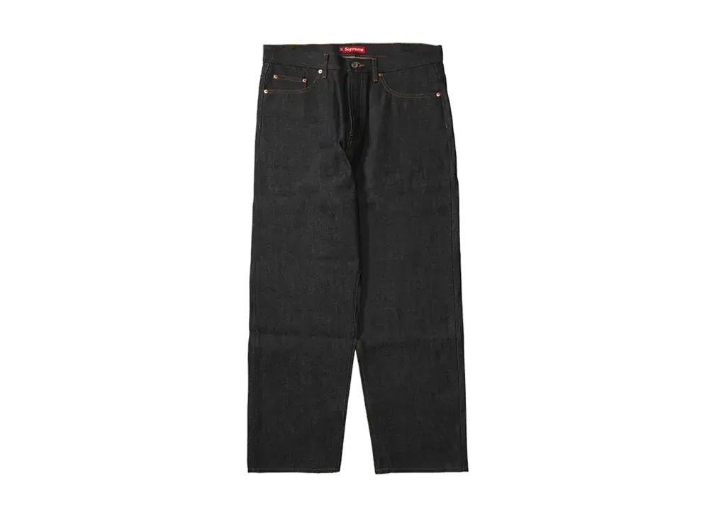 Supreme Baggy Selvedge Jean (25FW) "Rigid Indigo"
