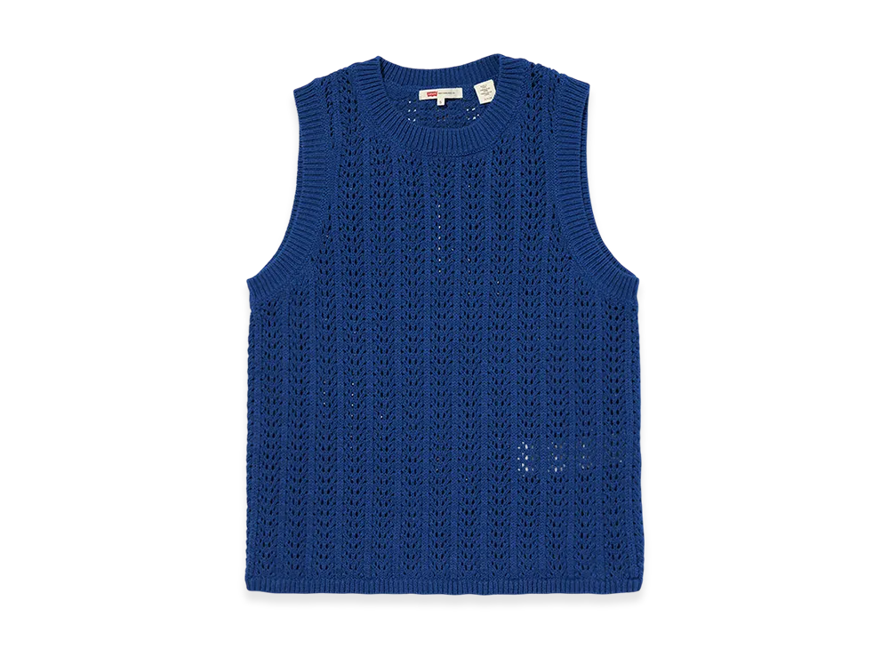 LEVI'S Sunrise Knit Tank Top "Blue"
