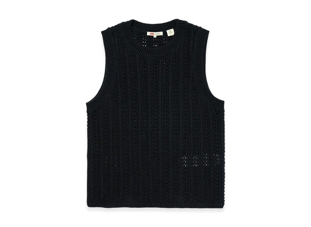 LEVI'S Sunrise Knit Tank Top "Black"