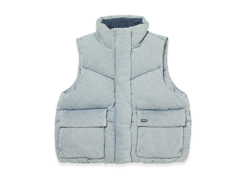 LEVI'S Down Vest "Light Blue"