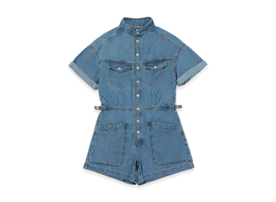 LEVI'S Denim Romper "Medium Indigo"