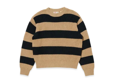 LEVI'S Striped Sweater "Beige/Black"