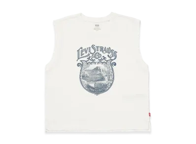 LEVI'S Boxy Tank Top "White"