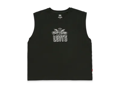 LEVI'S Boxy Tank Top "Black"