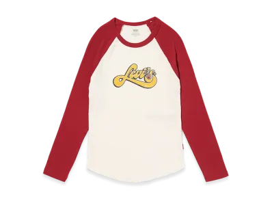 LEVI'S Euro Baseball T-Shirt "White"