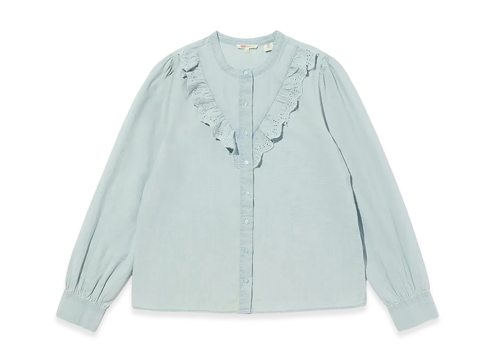 LEVI'S Yoke Blouse "Light Green"