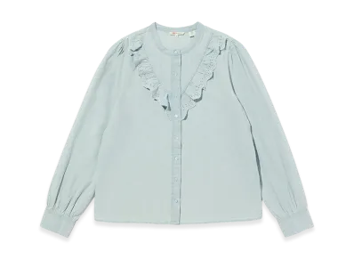 LEVI'S Yoke Blouse "Light Green"